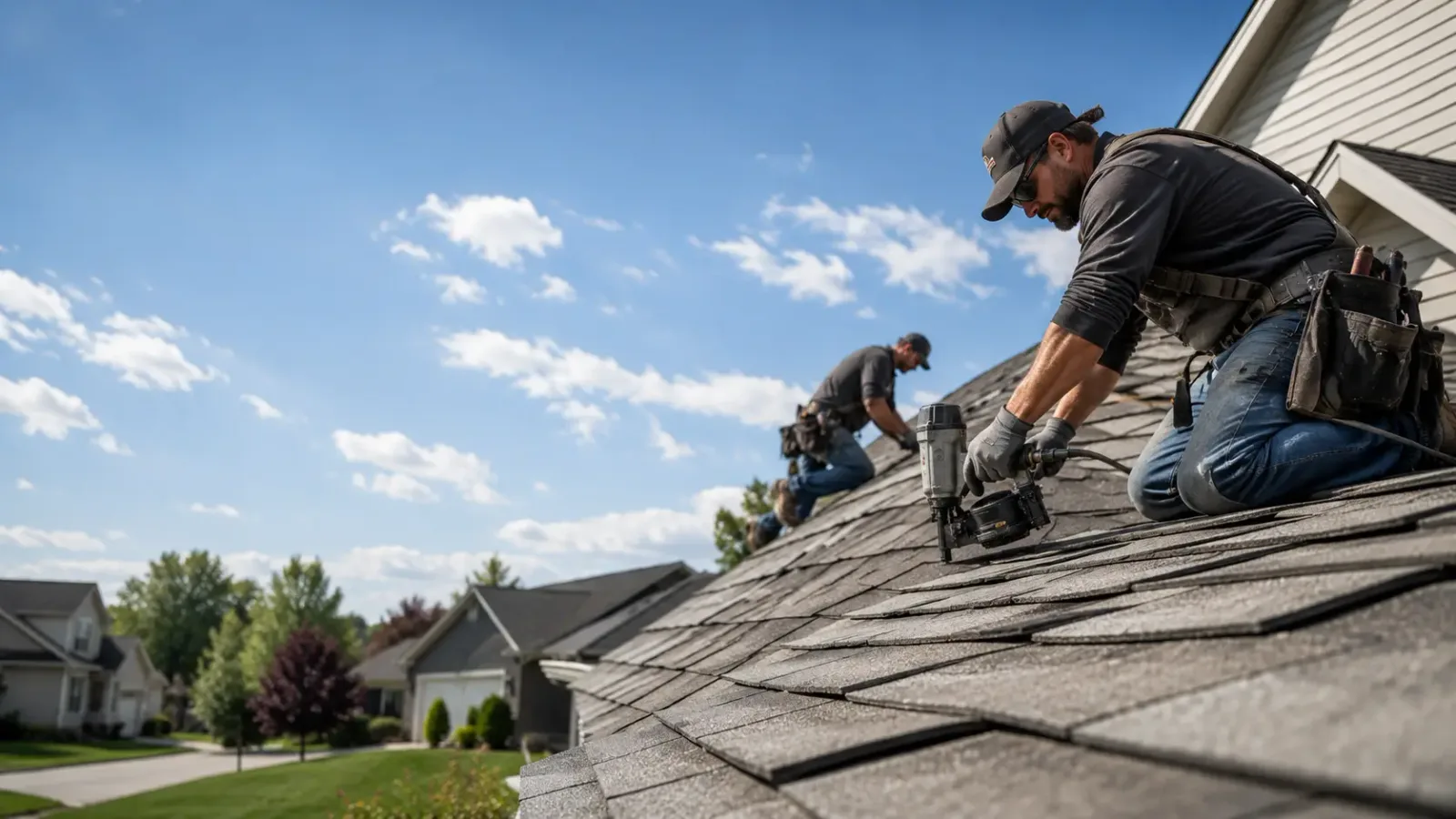 Storm Damage Roof Repair in Roodhouse, IL near me